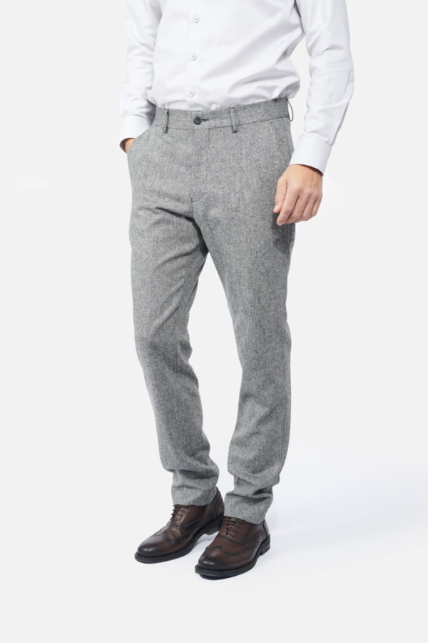 Pantaloni 4YOUTH gri – clasic