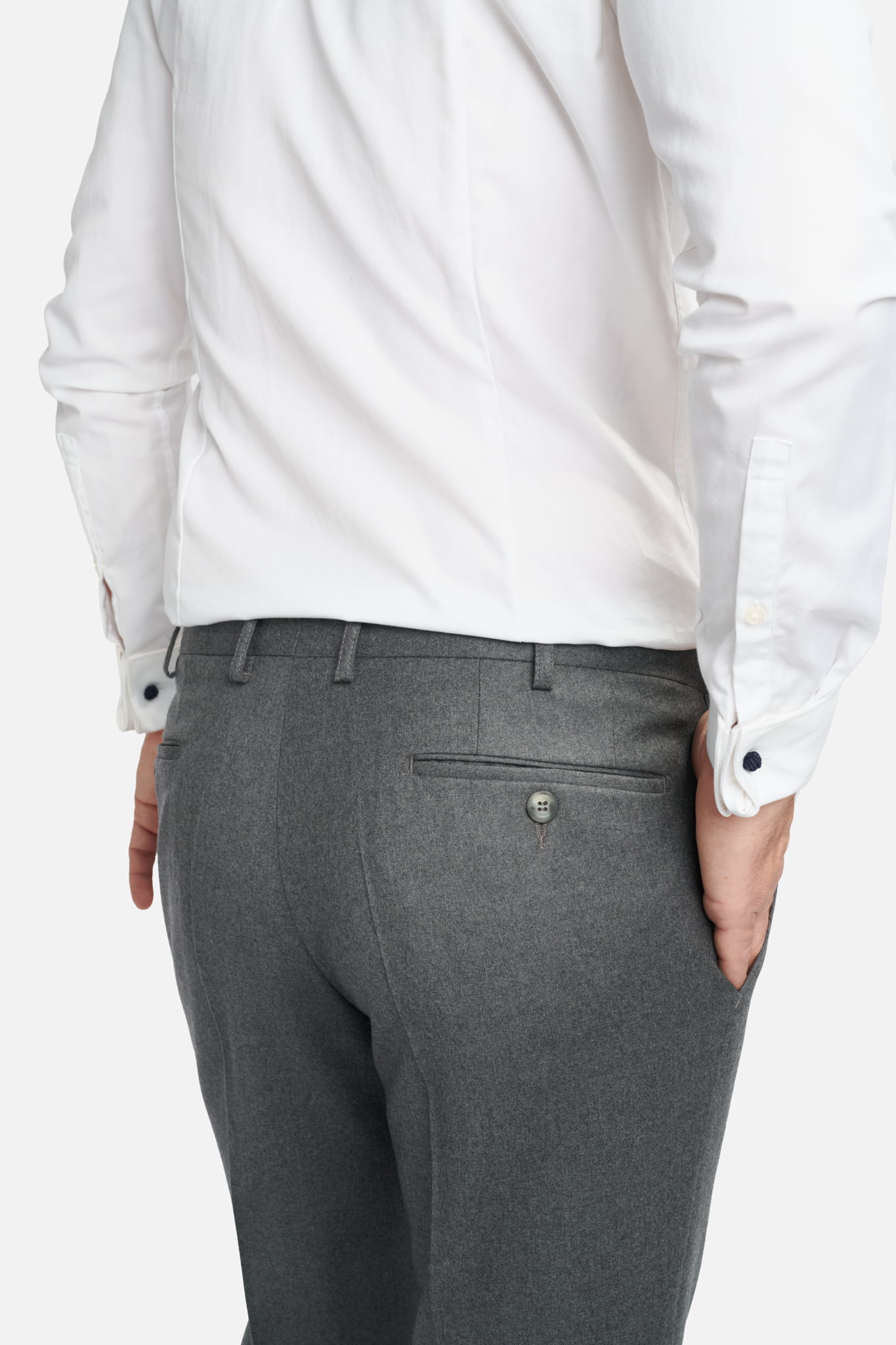 Pantaloni clasici Flavio, gri