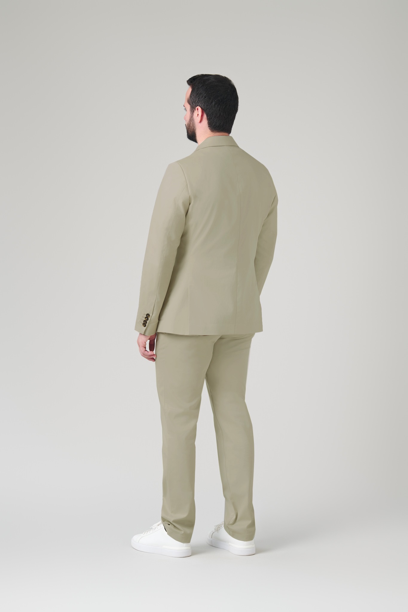 Costum smart-casual bej regular
